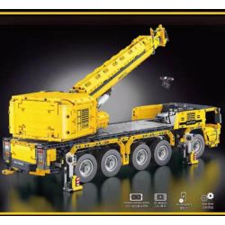 TA GAOLE T4004 4004 non  KỸ THUẬT CẦN CẨU BÁNH LỐP bộ đồ chơi xếp lắp ráp ghép mô hình  TECHNOLOGY Kỹ Thuật Công Nghệ Cao Mô Hình Phương Tiện 3711 khối