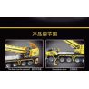 TA GAOLE T4004 4004 non  KỸ THUẬT CẦN CẨU BÁNH LỐP bộ đồ chơi xếp lắp ráp ghép mô hình  TECHNOLOGY Kỹ Thuật Công Nghệ Cao Mô Hình Phương Tiện 3711 khối