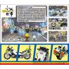 ROYAL TOYS RT40 non  CẢNH SÁT XE MÁY bộ đồ chơi xếp lắp ráp ghép mô hình City CITY STORY HONG KONG POLICE MOTORCYCLE R900RT Thành Phố 29 khối