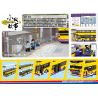 ROYAL TOYS RT39 non  XE BUÝT THÀNH PHỐ HỒNG KÔNG REGAL B8L bộ đồ chơi xếp lắp ráp ghép mô hình City CITY STORY CITYBUS VOLVO B8L 1339 khối