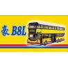 ROYAL TOYS RT39 non  XE BUÝT THÀNH PHỐ HỒNG KÔNG REGAL B8L bộ đồ chơi xếp lắp ráp ghép mô hình City CITY STORY CITYBUS VOLVO B8L 1339 khối