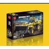 TA GAOLE T4002 4002 non  KỸ THUẬT: FRONT LOADER bộ đồ chơi xếp lắp ráp ghép mô hình  TECHNOLOGY Kỹ Thuật Công Nghệ Cao Mô Hình Phương Tiện 1608 khối