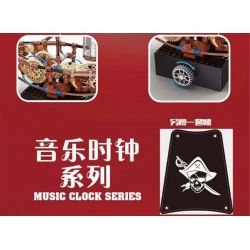 GAOMISI T2030 2030 non  HỘP NHẠC: CLOCK CORSAIR bộ đồ chơi xếp lắp ráp ghép mô hình Creator MUSIC BOX Sáng Tạo 251 khối
