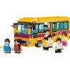 ROYAL TOYS RT36 non  XE BUÝT TRƯỜNG HỌC HỒNG KÔNG bộ đồ chơi xếp lắp ráp ghép mô hình City CITY STORY HONG KONG SCHOOL BUS Thành Phố 460 khối