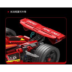 MOYU BLOCK MY88015 88015 non  CÔNG THỨC 1: 8 tỷ lệ 1:8 bộ đồ chơi xếp lắp ráp ghép mô hình  FORMULA CAR Kỹ Thuật Công Nghệ Cao Mô Hình Phương Tiện 1321 khối