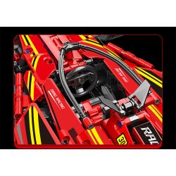 MOYU BLOCK MY88015 88015 non  CÔNG THỨC 1: 8 tỷ lệ 1:8 bộ đồ chơi xếp lắp ráp ghép mô hình  FORMULA CAR Kỹ Thuật Công Nghệ Cao Mô Hình Phương Tiện 1321 khối
