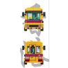 ROYAL TOYS RT36 non  XE BUÝT TRƯỜNG HỌC HỒNG KÔNG bộ đồ chơi xếp lắp ráp ghép mô hình City CITY STORY HONG KONG SCHOOL BUS Thành Phố 460 khối