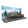 WOMA C0377 0377 non  XE LỬA ĐẤT NƯỚC TUYẾT bộ đồ chơi xếp lắp ráp ghép mô hình SNOW COUNTRY TRAIN 1232 khối