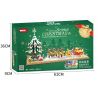 WOMA C0376 0376 non  CẢNH TUYẾT GIÁNG SINH bộ đồ chơi xếp lắp ráp ghép mô hình SNOW SCENE CHRISTMAS 826 khối