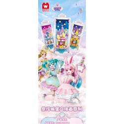 WISE BLOCK HA383015 383015 non  MAGIC STAR FORT BỨC TRANH BA CHIỀU CỦA LÂU ĐÀI NỔI CỬA HÀNG QUẦN ÁO HOA KẸO NGÔI SAO NGỌT NGÀO ĐẠO CỤ ???O THUẬT bộ đồ chơi xếp lắp ráp ghép mô hình Balala The Fairies Các Nàng Tiên Nhỏ Tinh Nghịch