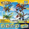 ZHEGAO 932002 non  HIỆP SĨ RỒNG BAY 4 MÔ HÌNH bộ đồ chơi xếp lắp ráp ghép mô hình The  Ninjago Movie DRAGON KNIGHT Ninja Lốc Xoáy 448 khối