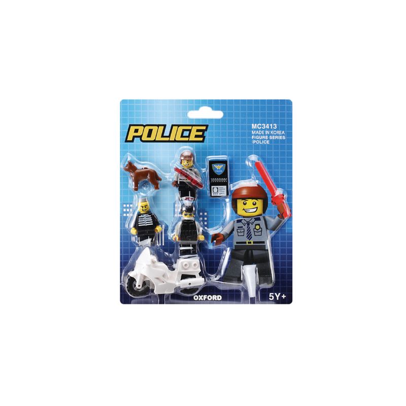 OXFORD MC3413 3413 non  CẢNH SÁT VIÊN bộ đồ chơi xếp lắp ráp ghép mô hình City POLICE (피규어시리즈) Thành Phố