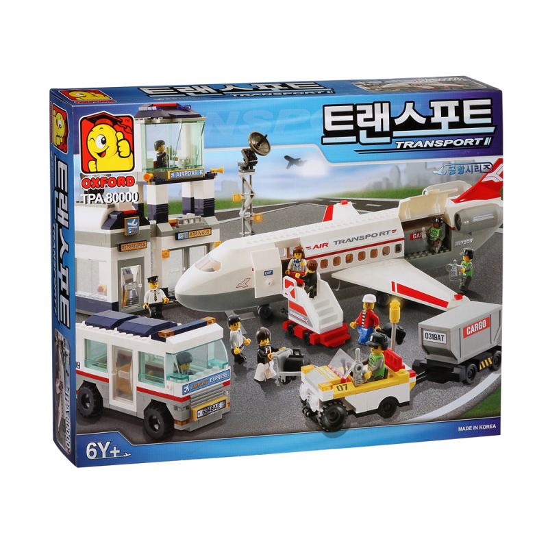 OXFORD TPA80000 80000 TPA3252 3252 non  PHI TRƯỜNG bộ đồ chơi xếp lắp ráp ghép mô hình City 공항시리즈 Thành Phố