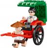 ROYAL TOYS RT28 non  XE KÉO bộ đồ chơi xếp lắp ráp ghép mô hình City CITY STORY RICKSHAW Thành Phố 47 khối