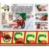 ROYAL TOYS RT28 non  XE KÉO bộ đồ chơi xếp lắp ráp ghép mô hình City CITY STORY RICKSHAW Thành Phố 47 khối