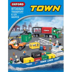 OXFORD TPO3251 3251 TPO82000 82000 ST33323 33323 WOMA J5670 5670 non  PHƯƠNG TIỆN DI CHUYỂN BẾN TÀU bộ đồ chơi xếp lắp ráp ghép mô hình City 항구시리즈 Thành Phố 801 khối