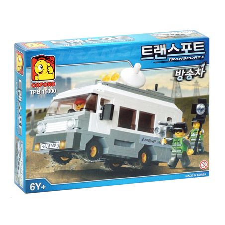 OXFORD TPB15000 15000 TPB3257 3257 non  XE PHÁT SÓNG bộ đồ chơi xếp lắp ráp ghép mô hình City 방송차 Thành Phố