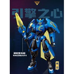 QMAN ENLIGHTEN KEEPPLEY 78005 non  VƯƠNG GIẢ VINH QUANG TRIỆU VÂN-TRÁI TIM ĐỘNG CƠ bộ đồ chơi xếp lắp ráp ghép mô hình Movie & Game Phim Và Trò Chơi