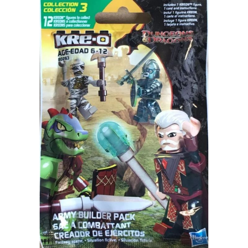 KRE-O B0263 0263 non  BỘ XÂY DỰNG QUÂN ĐỘI WAVE 3 bộ đồ chơi xếp lắp ráp ghép mô hình Computer Games ARMY BUILDER PACK WAVE3 Trò Chơi