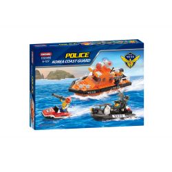 OXFORD CG3492 3492 non  TÀU TUẦN TRA CỦA CẢNH SÁT BIỂN HÀN QUỐC bộ đồ chơi xếp lắp ráp ghép mô hình City 순찰선 Thành Phố