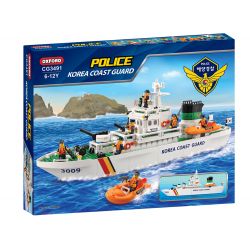 OXFORD CG3491 3491 non  TÀU TUẦN DUYÊN HÀN QUỐC bộ đồ chơi xếp lắp ráp ghép mô hình City 함선 Thành Phố