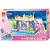 WISE BLOCK HA383003 383003 non  SLIDE MAGIC SLIDE bộ đồ chơi xếp lắp ráp ghép mô hình Balala The Fairies Các Nàng Tiên Nhỏ Tinh Nghịch