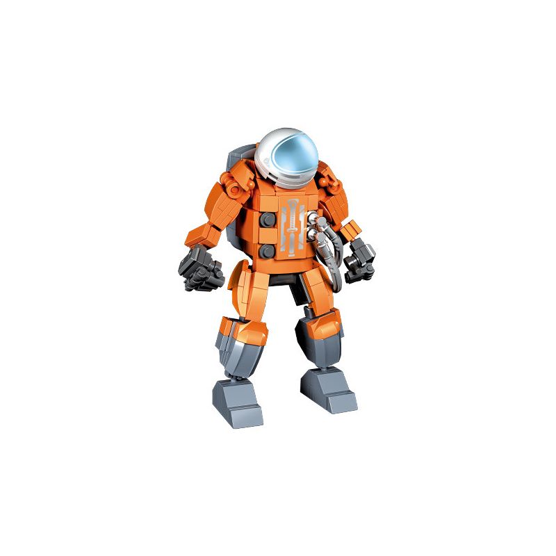 WISE BLOCK HA390206 390206 non  DAWN PLAN ATRONAUT. bộ đồ chơi xếp lắp ráp ghép mô hình Space Exploration Thám Hiểm Không Gian 201 khối