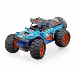 WISE BLOCK HA389901 389901 non  ĐIỀU KHIỂN TỪ XA XE OFF-ROAD bộ đồ chơi xếp lắp ráp ghép mô hình Racers Đua Tốc Độ 432 khối
