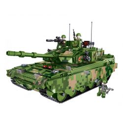 LWCK 90022 non  XE TĂNG CHIẾN ĐẤU CHỦ LỰC TRÊN ĐẤT LIỀN KIỂU 99 bộ đồ chơi xếp lắp ráp ghép mô hình Military Army TYPE 99 MAIN BATTLE TANK Quân Sự Bộ Đội 2056 khối