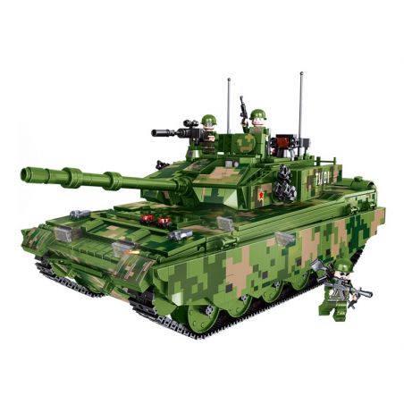 LWCK 90022 non  XE TĂNG CHIẾN ĐẤU CHỦ LỰC TRÊN ĐẤT LIỀN KIỂU 99 bộ đồ chơi xếp lắp ráp ghép mô hình Military Army TYPE 99 MAIN BATTLE TANK Quân Sự Bộ Đội 2056 khối