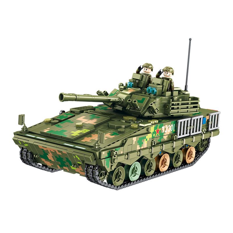 PanlosBrick 639010 Panlos Brick 639010 non  XE CHIẾN ĐẤU BỘ BINH 04A bộ đồ chơi xếp lắp ráp ghép mô hình Military Army 04A INFANTRY FIGHTING VEHICLE Quân Sự Bộ Đội 1668 khối