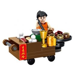 ROYAL TOYS RT21 non  HẠT DẺ CHIÊN bộ đồ chơi xếp lắp ráp ghép mô hình City CITY STORY ROASTED CHESTNUTS Thành Phố 55 khối