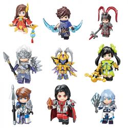 QMAN ENLIGHTEN KEEPPLEY 78002 non  HONOR OF KINGS HỘP MÙ NHÂN VẬT NHỎ BA ĐIỂM MÔ HÌNH TINH TẾ bộ đồ chơi xếp lắp ráp ghép mô hình Movie & Game Phim Và Trò Chơi