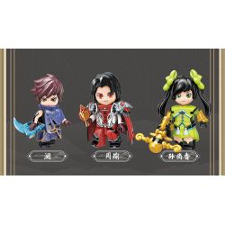 QMAN ENLIGHTEN KEEPPLEY 78002 non  HONOR OF KINGS HỘP MÙ NHÂN VẬT NHỎ BA ĐIỂM MÔ HÌNH TINH TẾ bộ đồ chơi xếp lắp ráp ghép mô hình Movie & Game Phim Và Trò Chơi