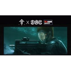 Decool 11006 Jisi 11006 non  SÚNG TIỂU LIÊN T50 bộ đồ chơi xếp lắp ráp ghép mô hình Computer Games Trò Chơi 997 khối