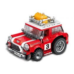 WISE BLOCK HA389104 389104 non  XE THỂ THAO MINI TỪ XA bộ đồ chơi xếp lắp ráp ghép mô hình Racers Đua Tốc Độ 293 khối