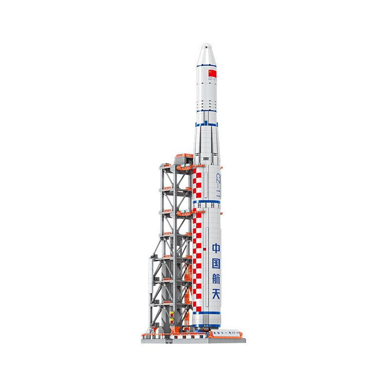 WISE BLOCK HA389075 389075 non  ROCKET NGÀY 11 THÁNG 3 bộ đồ chơi xếp lắp ráp ghép mô hình Space Thám Hiểm Không Gian 2475 khối