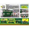 ROYAL TOYS RT19 non  XE ĐIỆN HỒNG KÔNG bộ đồ chơi xếp lắp ráp ghép mô hình City CITY STORY HONG KONG TRAMWAYS Thành Phố 948 khối