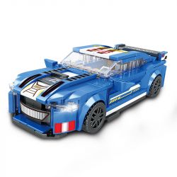 JP 88015 non  NGỰA XOÁY bộ đồ chơi xếp lắp ráp ghép mô hình Speed Champions Racing Cars Đua Xe Công Thức 382 khối