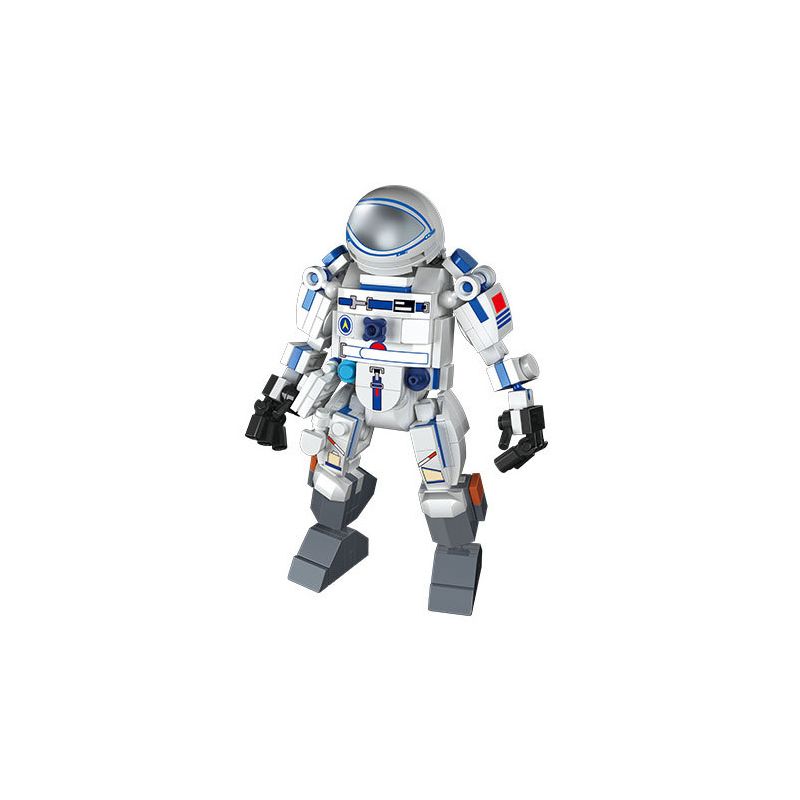 WISE BLOCK HA390203 390203 non  TÀU VŨ TRỤ THẦN CHÂU. bộ đồ chơi xếp lắp ráp ghép mô hình Space Thám Hiểm Không Gian 185 khối