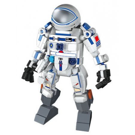 WISE BLOCK HA390203 390203 non  TÀU VŨ TRỤ THẦN CHÂU. bộ đồ chơi xếp lắp ráp ghép mô hình Space Thám Hiểm Không Gian 185 khối