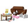 ROYAL TOYS RT18 non  CON TÀU CỦA NÔ-Ê bộ đồ chơi xếp lắp ráp ghép mô hình City CITY STORY NOAH’S ARK Thành Phố 868 khối