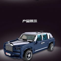 MouldKing 10017 Mould King 10017 non  ROLLS-ROYCE CULLINAN bộ đồ chơi xếp lắp ráp ghép mô hình Creator Expert Chuyên Gia Sáng Tạo 1882 khối