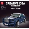MouldKing 10017 Mould King 10017 non  ROLLS-ROYCE CULLINAN bộ đồ chơi xếp lắp ráp ghép mô hình Creator Expert Chuyên Gia Sáng Tạo 1882 khối