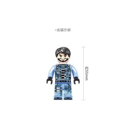 WISE BLOCK HA389067 389067 non  ĐẤU SĨ bộ đồ chơi xếp lắp ráp ghép mô hình 384 khối