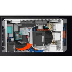 JAKI JK8503 8503 ST8001 8001 non  DỰ ÁN BÌNH MINH CABIN DAWN CORE bộ đồ chơi xếp lắp ráp ghép mô hình CORE TANK BREAKING DAWN