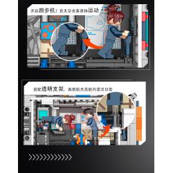 JAKI JK8503 8503 ST8001 8001 non  DỰ ÁN BÌNH MINH CABIN DAWN CORE bộ đồ chơi xếp lắp ráp ghép mô hình CORE TANK BREAKING DAWN