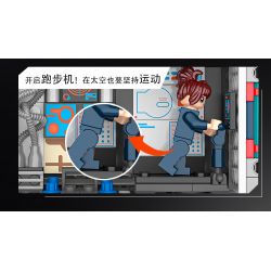 JAKI JK8503 8503 ST8001 8001 non  DỰ ÁN BÌNH MINH CABIN DAWN CORE bộ đồ chơi xếp lắp ráp ghép mô hình CORE TANK BREAKING DAWN