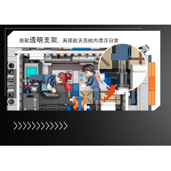 JAKI JK8503 8503 ST8001 8001 non  DỰ ÁN BÌNH MINH CABIN DAWN CORE bộ đồ chơi xếp lắp ráp ghép mô hình CORE TANK BREAKING DAWN