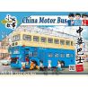 ROYAL TOYS RT16 non  XE BUÝT TRUNG QUỐC bộ đồ chơi xếp lắp ráp ghép mô hình City CITY STORY CHINA MOTOR BUS Thành Phố 1530 khối